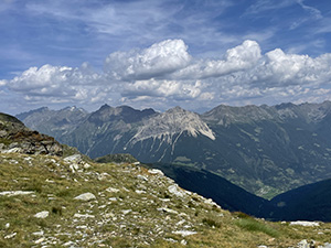 Uno sguardo verso la Val Poschiavo