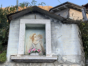 Affresco sopra una fontana