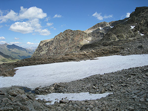 Altro scorcio del nevaio