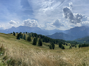 Panorama dal Passo Gma