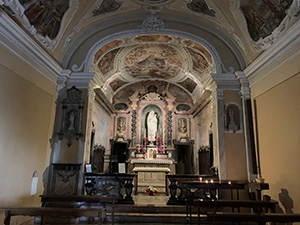 Interno della chiesa