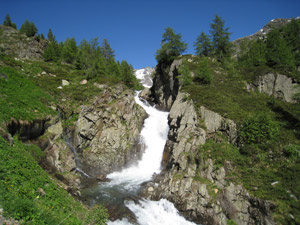 Torrente Antoniasco - una delle cascate