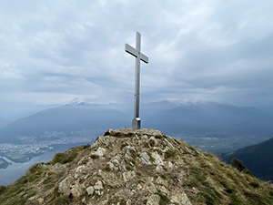 Croce presso un punto panoramico