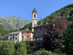 La chiesa di S. Michele a Piedicavallo