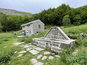 Arriviamo al Bivacco Lago Scuro