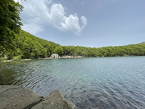 Il lago e il rifugio