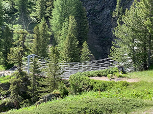 Variante verso il Ponte Sospeso