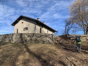 Arriviamo sul Monte San Giorgio