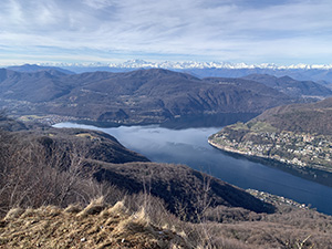 Panorama sul Lago di Lugano