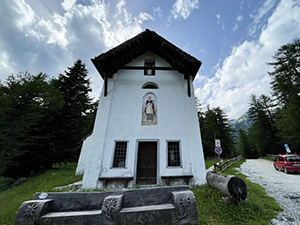 Oratorio di San Bernardo alla Guarda risalente al 1680