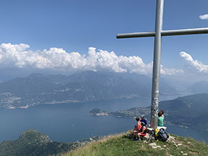 a picco sul Lago di Como
